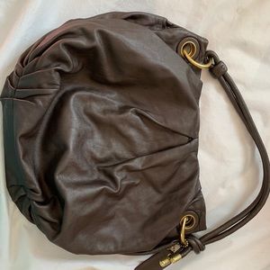 COACH HOBO LEATHER HANDBAG